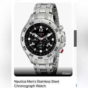 Beautiful  Náutica watch.staunless steel 100 M. beautiful and classy look